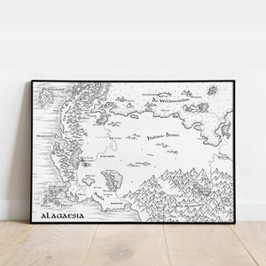 Landkarte Alagaesia