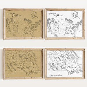 Cartes des pays du monde entier