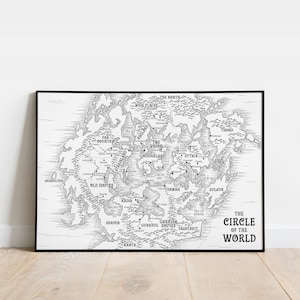 Karte von Abercrombie's First Law: Circle of the World