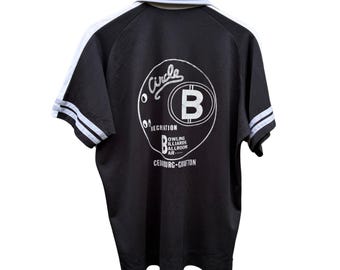 1970s Vintage KING LOUIE Bowling Shirt Retro Quarter Zip Polo T