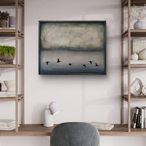 Pittura decorativa artistica con pastello - pittura ad olio su legno