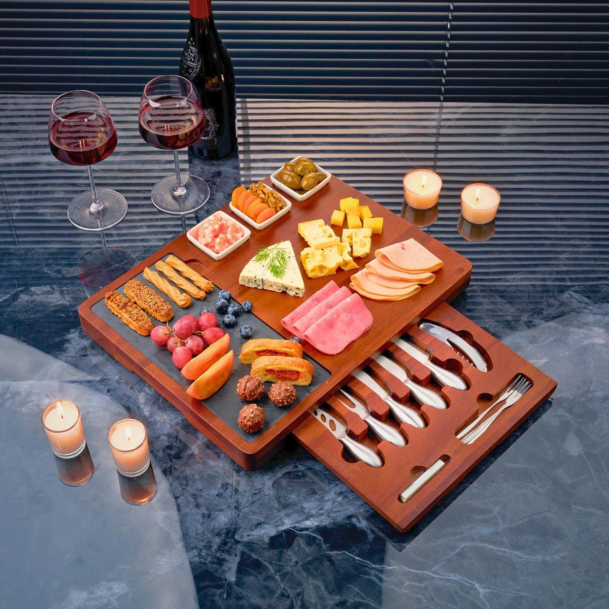 Charcuterie Board & Coasters Personalized - Etsy