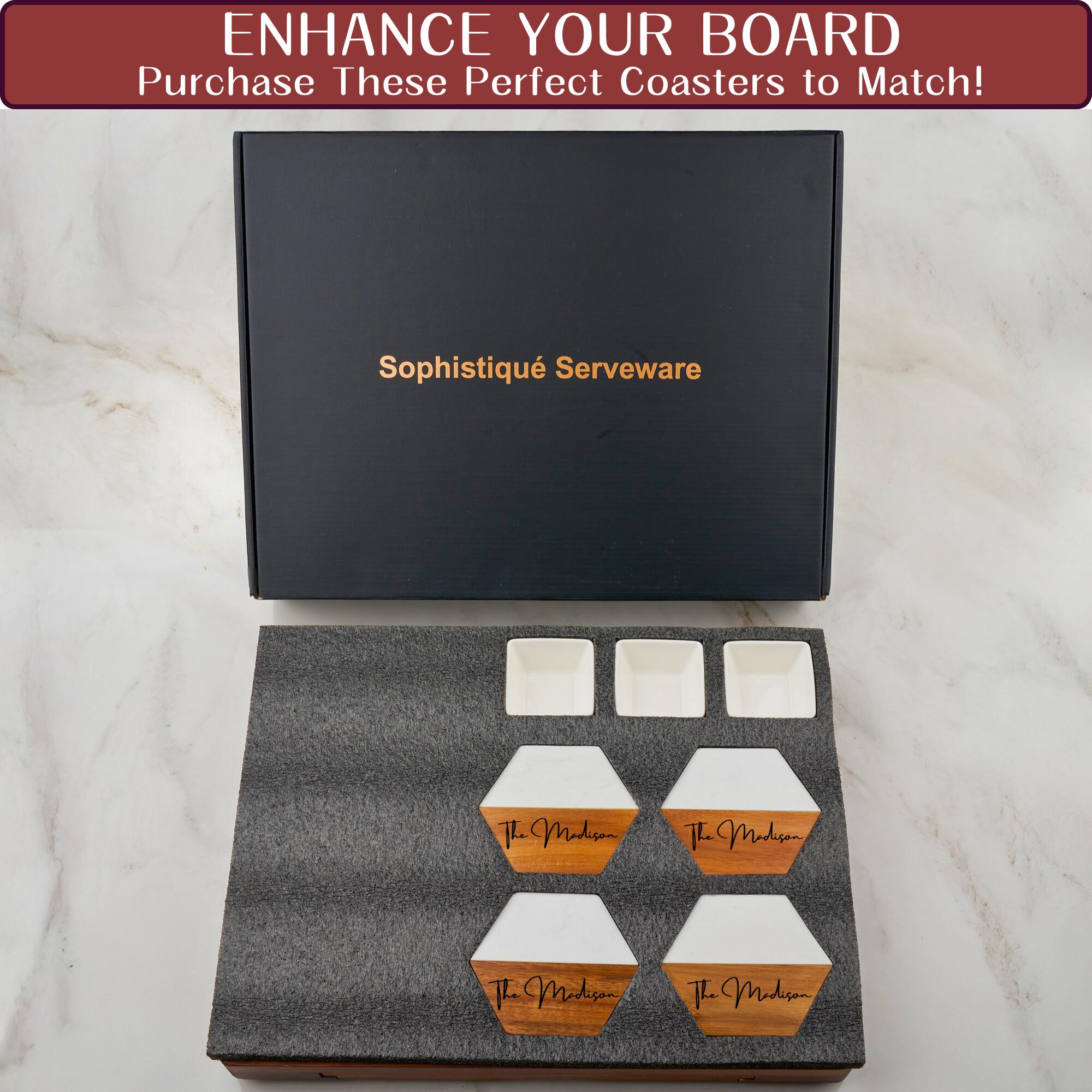 Charcuterie Board Personalized, Wedding Gift for the Couple Unique, Anniversary Gift, Housewarming Gift, Engagement Gifts Mother in Law Gift