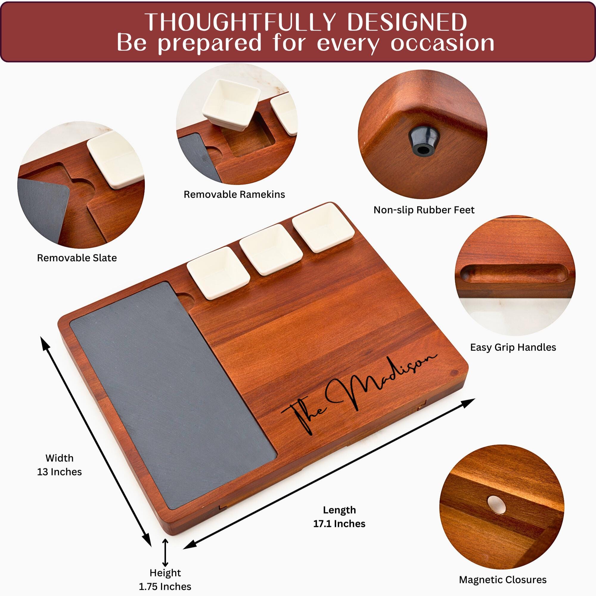 Charcuterie Board Personalized, Wedding Gift for the Couple Unique, Anniversary Gift, Housewarming Gift, Engagement Gifts Mother in Law Gift