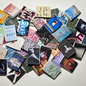 Mini books for a TBR jar or mini library HANDMADE CUSTOM