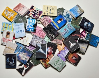 Mini books for a TBR jar or mini library HANDMADE CUSTOM