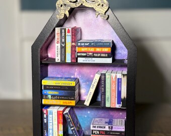 Mini Bookcase/Bookshelf for Mini Books