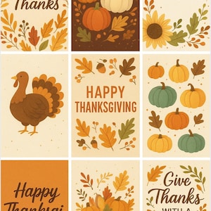 9 Pack Thanksgiving Themed Wallpapers