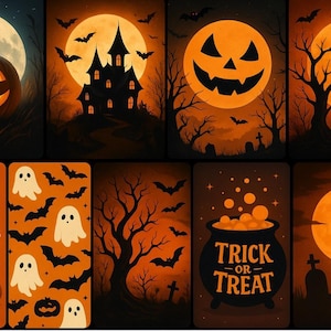 9 Pack Halloween Wallpaper