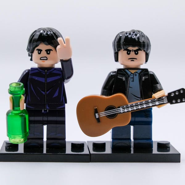 We’ve moved shop to - BLOCKNROLLSTARS - link in description- Oasis Tribute Mini Figures – Display or Keychain Options