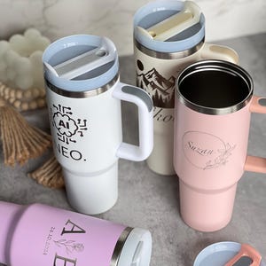 Personalisiert  40oz Tumbler Name Becher Geschenk Thermobecher To Go Edelstahlbecher Custom Cup Mug XXL Trinkbecher Isoliert