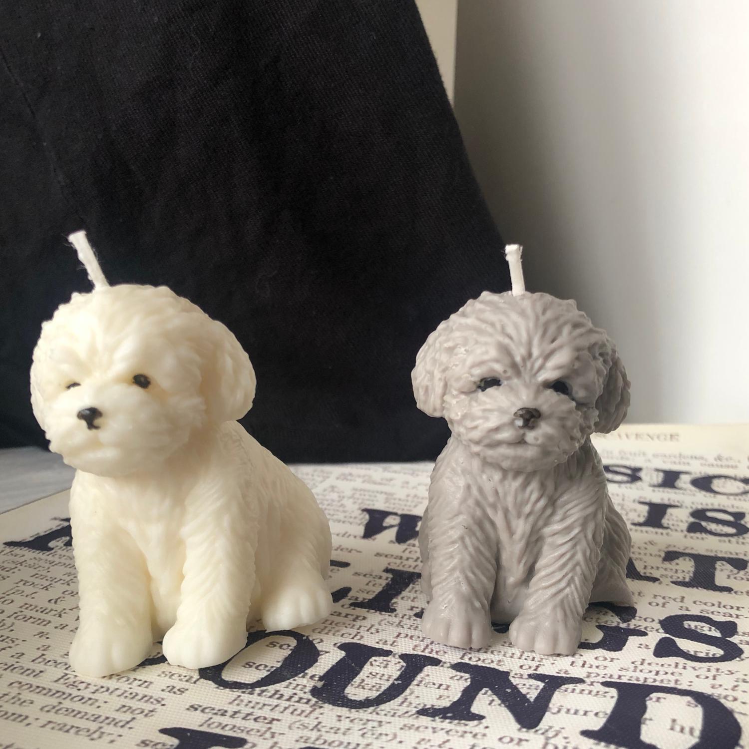 Soy Candle - Dog Body Shape - Decoration Idea - Perfect Gift