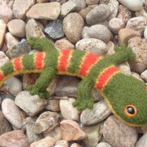 Zerd the Lizard PDF Knitting Pattern - Etsy