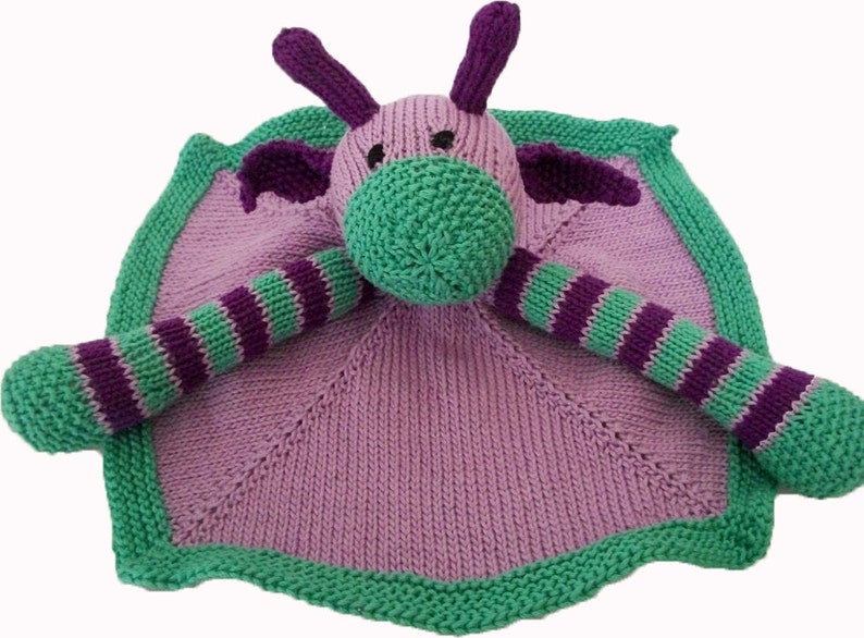 Baby Mango Blanket Buddy PDF Knitting Pattern image 4