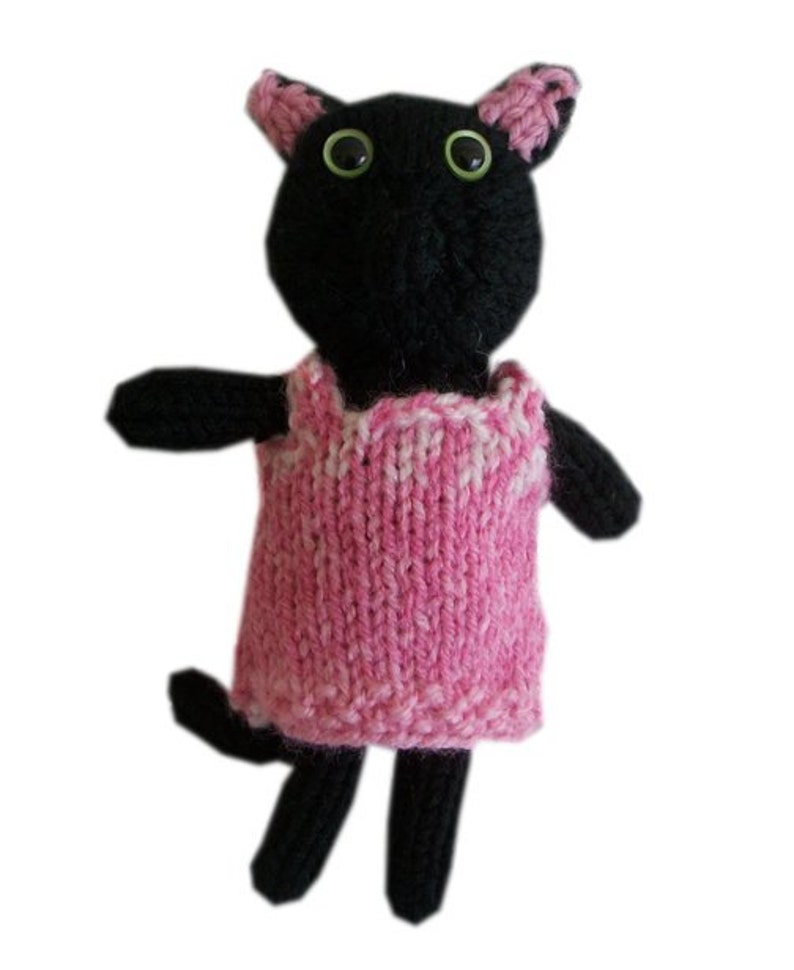 Kitty PDF Knitting Pattern image 2