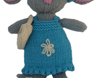 Mina Mouse PDF Knitting Pattern