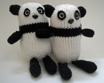 Saya the Panda - PDF knitting Pattern