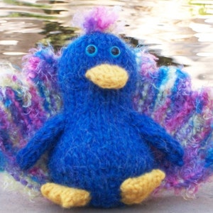 Percy Peacock PDF Knitting Pattern image 1