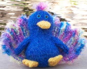 Percy Peacock PDF Knitting Pattern