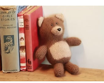 ear Knitting Pattern PDF | Fuzzy Bear | Featured in Knit Now Magazine