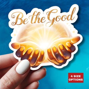 Adesivi Positive Vibes Be The Good Adesivi Ispiratori Citazione Motivazionale Adesivi Bacio Fustellati Regalo Felice Bottiglia d'Acqua Decalcomania per Album di Ritagli per Computer Portatile