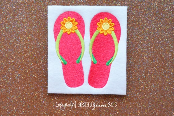 girly flip flops