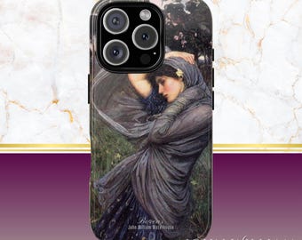 Funda para teléfono Boreas de John William Waterhouse: Obra maestra de arte, brillante o mate.