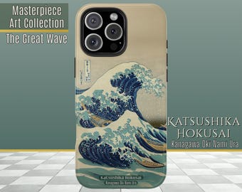 Hokusai Wave Handyhülle, Meisterwerk der japanischen Kunst