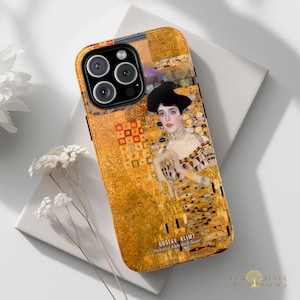 Gustav Klimt 'Adele Bloch-Bauer', Gold Art Nouveau Tough Case