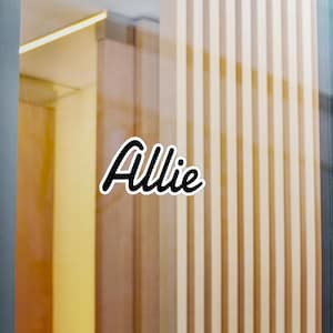 Custom Vinyl Name Decal // Vinyl Stickers // Name Decal // Name Decal // Custom Decal //