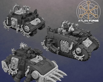 Wai Toa Vehicle Accessories | Wargame Miniature | Si-Fi Fantasy Wargaming RPG | Kit Bashing
