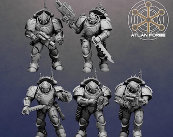 Wai Toa Tūtai Scouts | Wargame Miniature | Si-Fi Fantasy Wargaming RPG | Kit Bashing