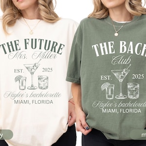 The Bach Club Bachelorette Shirts Bach Shirt Social Club Bach Club Shirts Bachelorette Party Shirts Bachelorette Shirts 1717 Comfort Colors