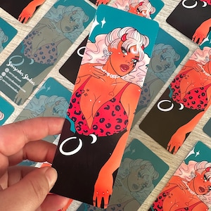 Spicy lady bookmarks, for the Booktok girlies