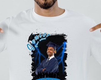 Personalized Graduation T-Shirt, Custom School Design, Grad 2026