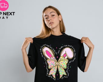 Bunny Ears Easter T-Shirt, Kids Spring Outfit