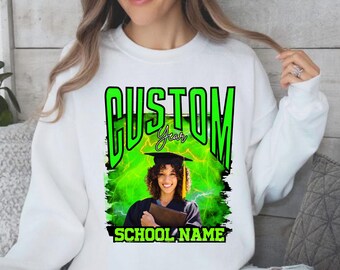 Personalized Graduation T-Shirt, Custom School Design, Grad 2026