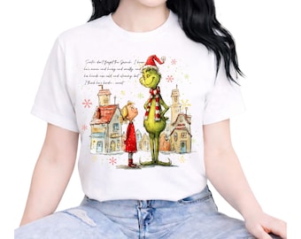 Mean Green One Shirt, Christmas Whoville Sweatshirt, Vintage Holiday Graphic Tee, Xmas Family Matching Tee, Cute Winter Outfit, Holiday Gift