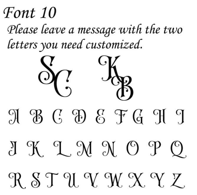 Personalised Stainless Steel Custom Letter Cufflinks - Etsy