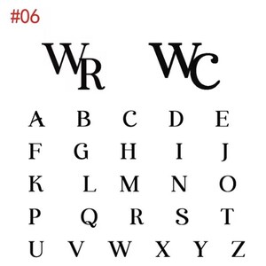 Personalised Stainless Steel Custom Letter Cufflinks - Etsy