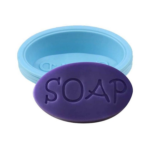 Bar Soap Molds Set of TWO SOAP Silicone Molds Approx. 3 Etsy