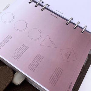 A5 Planner Dashboard: Dusk Color-Fade, 6-Hole Ring Planner