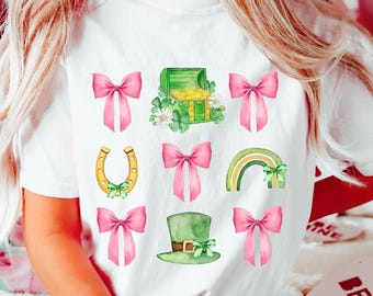 Coquette San Patrizio png,Lucky Babe png,Trifoglio png,Ciliegia png,Fiocco rosa coquette,Estetica Png,San Patrizio,Lucky vibes png