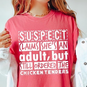 Suspect Claims She Put Her Crazy Away Design SVG File, Suspect Trendy Svg, Trending Png, Preppy Digital Download, Pink Coquette Sweatshirt