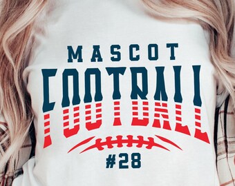 Football Team Template Logo Shirt, Svg Eps Dxf Png Ai, Football Mom Team Names Shirt, Cricut Cut Files, Silhouette, Sublimation, Download