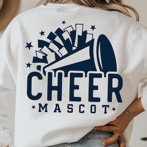Cheer Svg Png, Cheerleading Svg, Cheerleader Svg PNG, Cheer Mom Svg, Pom poms Svg, Megaphone Svg, Svg Files for Cricut