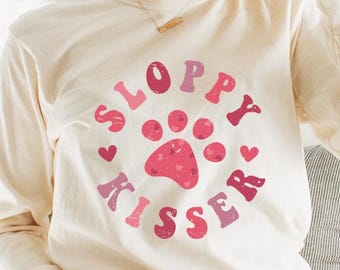 Dog Lover Heart Png: T-Shirt Sublimation Design (Digital Download)