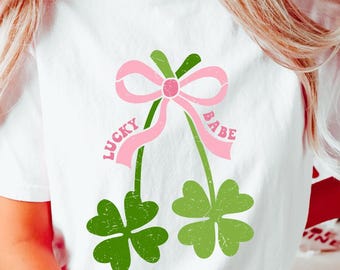 Coquette San Patrizio png,Lucky Babe png,Trifoglio png,Ciliegia png,Fiocco rosa coquette,Estetica Png,San Patrizio,Lucky vibes png