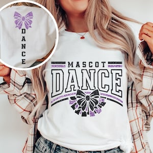 Dance Svg Png, Dance Team Chevron Svg Shirt, Dance Mom Png, Dance Mom Glitter png, Dance Team Shirt Design front back, DTF transfer files