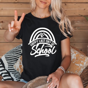 Happy Last Day of School SVG, End of School Svg, Summer Break Svg, Graduation, Teacher Last Day Shirt, Digital Download Png, Dxf, Eps Files